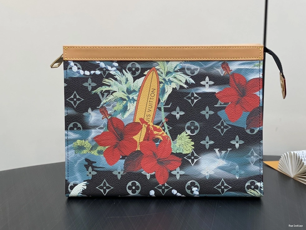 Repzbay VUITTON POCHETTE LOUIS VOYAGE-27*21*6CM 0825